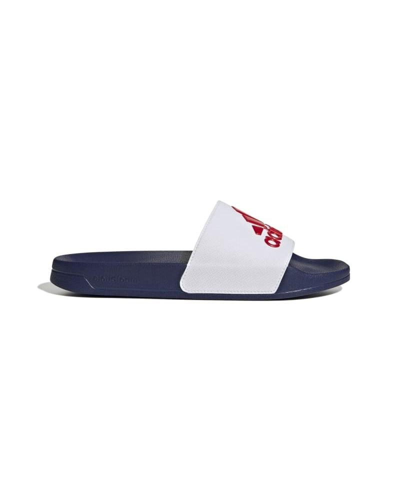 CLAQUETTES UNISEXES ADIDAS ADILETTE SHOWER HQ6885 MARINE/BLANC BLANCO