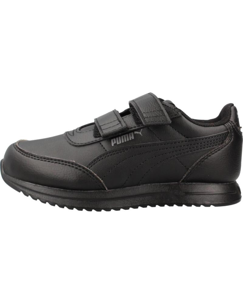 PUMA 40371001 BLACK SNEAKERS FOR KIDS
