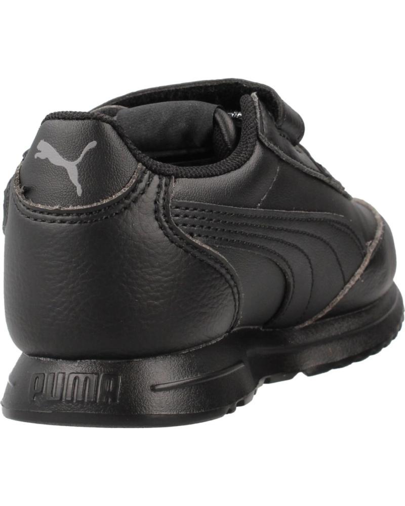 PUMA 40371001 BLACK SNEAKERS FOR KIDS