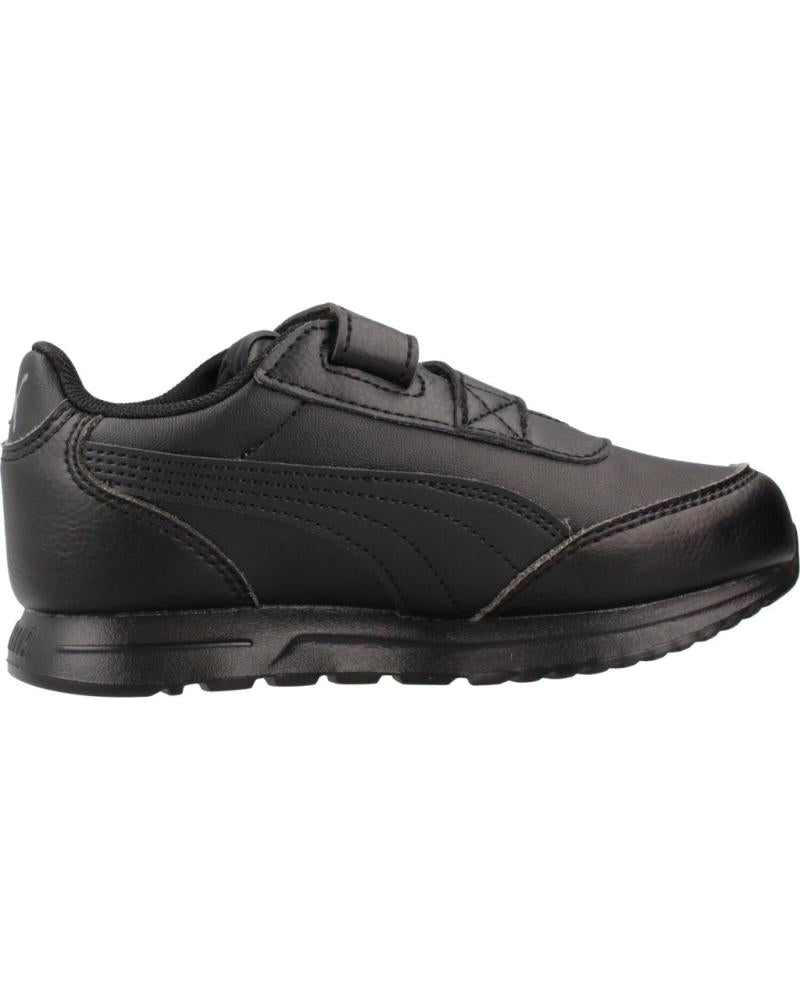 PUMA 40371001 BLACK SNEAKERS FOR KIDS