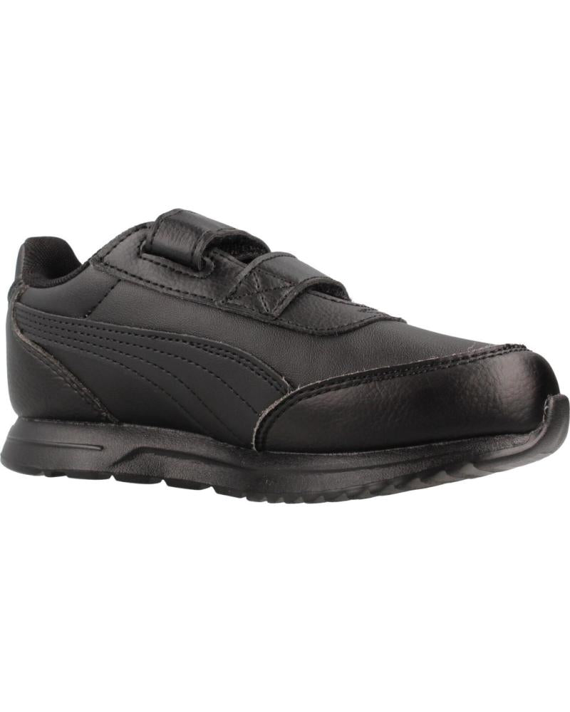 PUMA 40371001 BLACK SNEAKERS FOR KIDS
