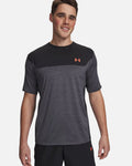T-shirt Under Armour Tech Utility - Noir/Rouge