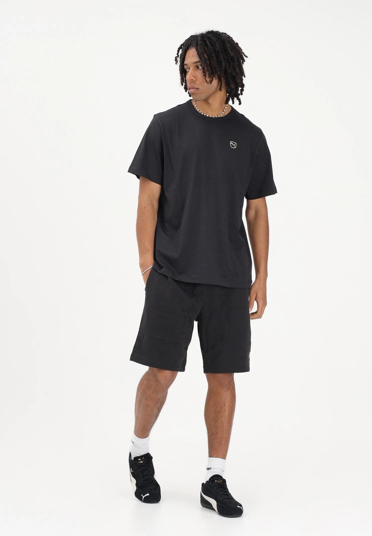 UMA Essentials Elevated Short Sleeve T-Shirt Black for Men