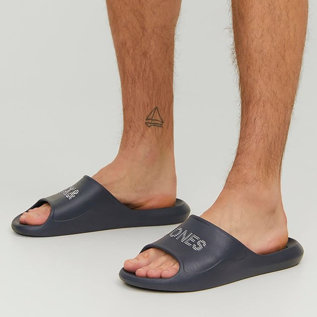12204005 Claquette Jack&Jones Noir plastic