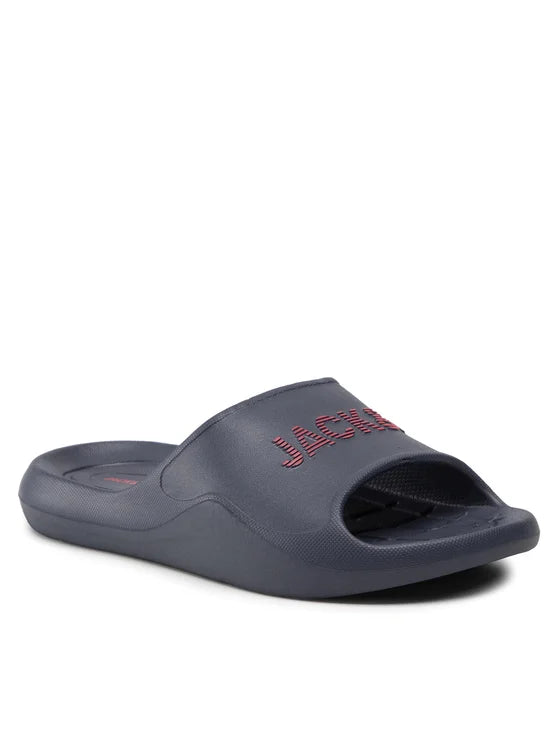 Jack & Jones Klapki Jfwgarrix 12204005 plastic blue nuit