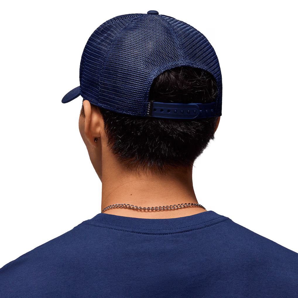 Jordan Brand Trucker Rise Adjustable Hat - White/Navy
